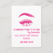 Kosmetik - Visitenkarte (Vorderseite)