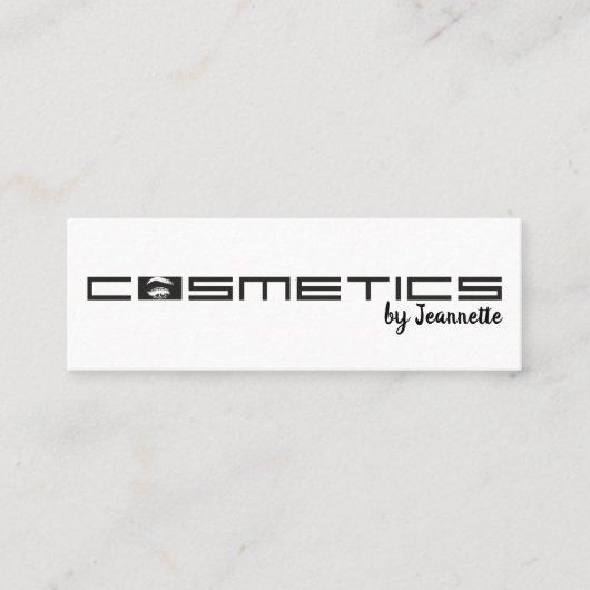 Kosmetik - Visitenkarte (Vorderseite)