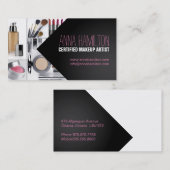 Kosmetik-Visitenkarte-Schablone Visitenkarte (Vorne/Hinten)