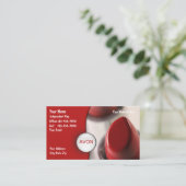 Kosmetik-Visitenkarten Visitenkarte (Stehend Vorderseite)