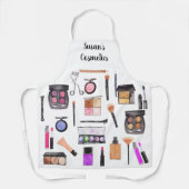 Kosmetika bilden den Namen Wasserfarbe Personalisi Schürze (Vorderseite)