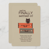 Kosmetika und Aufzucht Einladung (Vorne/Hinten)