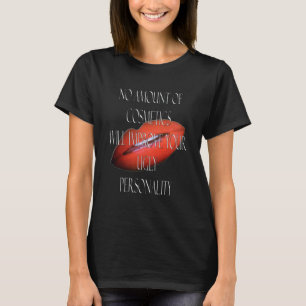 Kosmetika und Lippen T-Shirt