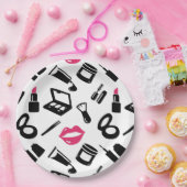 Kosmetikmuster Pappteller (Party)