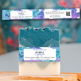 Kosmetische Bar-Seifenband-Produktkennzeichnung Li Einladungsbanderole