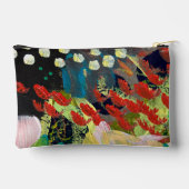 Kosmetische Beutel/Bleistift-Beutel in Blume in de Zubehörtasche (Rückseite)