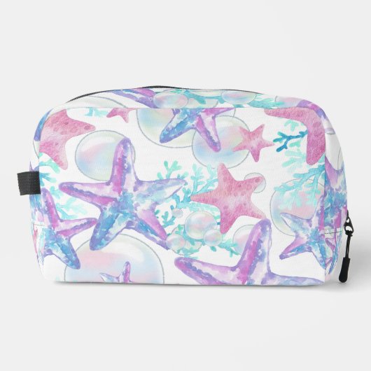 Kosmetische Beutel Hübsch Pink Starfish Muster (Vorderseite)