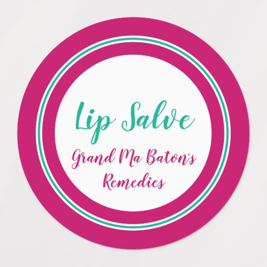 Kosmetische Etiketten für wasserdichte Vinyl-Produ (Design 2)