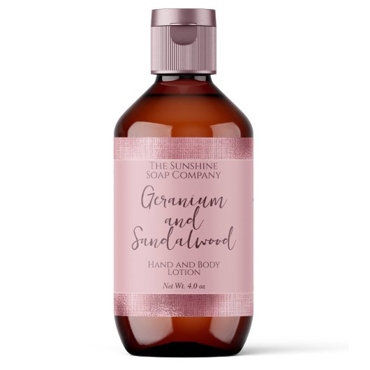 Kosmetische Flasche oder JAR-Etikett - rosafarbene