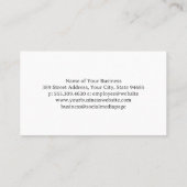 Kosmetische Frauen Schönheit | Pinsel zusammenstel Visitenkarte (Rückseite)