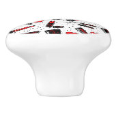 Kosmetische Keramik Keramikknauf (Seitenansicht)