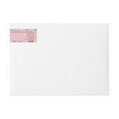 Kosmetische Marke Jar - Rosa Farbe mit rosa Folie (Vorderseite)