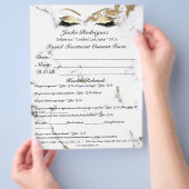 Kosmetische Mittel Formmarble Teil 1a Flyer (Hand)