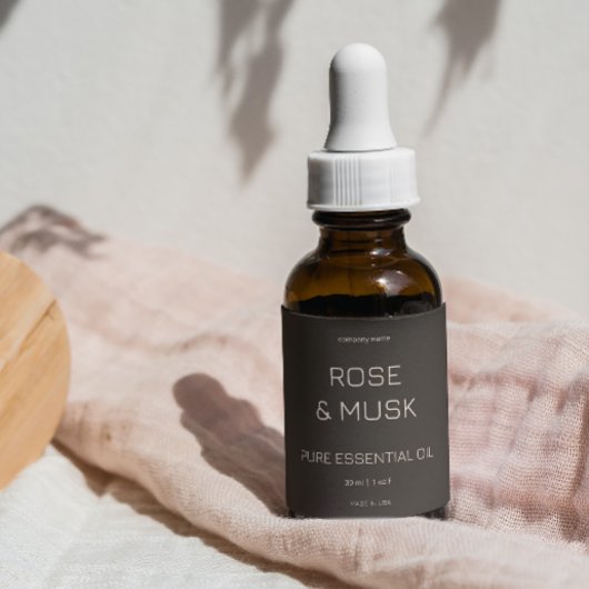 Kosmetische Öletiketten/Tropferflaschen mit Qrcode