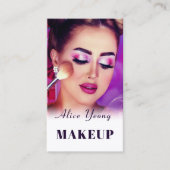 Kosmetische Schönheitsgesicht Visitenkarte (Vorderseite)