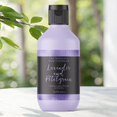 Kosmetische Seifenverpackungs-Etikett - Schwarz un