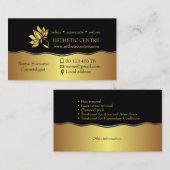 Kosmetische Studio-Visitenkarte Visitenkarte (Vorne/Hinten)