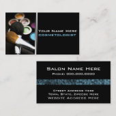 Kosmetische Visitenkarten zusammenstellen Visitenkarte (Vorne/Hinten)