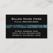 Kosmetische Visitenkarten zusammenstellen Visitenkarte (Rückseite)