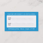 KOSMETISCHE ZAHLUNGSKARTE TERMINKARTE (Rückseite)