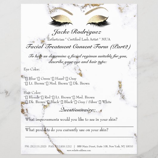 Kosmetischer Bestandteil Teil 2 Flyer (Vorne)