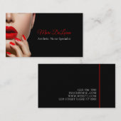 Kosmetischer Nurse-Injektor Kosmetischer Chirurg Visitenkarte (Vorne/Hinten)