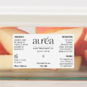 Kosmetisches 1 OZ/30 ml Tropfer Flasche Wasserdich Etiketten (Befestigt)