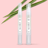 Kosmetisches Etikett für einfaches Cuticle Oil Pen