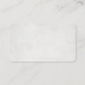 Kosmetisches Mittel mit rotem Lippenstift auf Spie Visitenkarte (Rückseite)