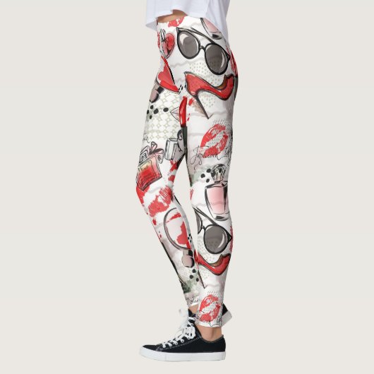 Kosmetisches Muster Leggings (Links)