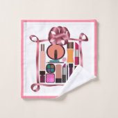 Kosmetisches Set (Waschlappen)