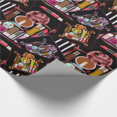 Kosmetisches Set Geschenkpapier (Ecke)