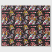 Kosmetisches Set Geschenkpapier (Flach)