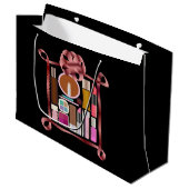 Kosmetisches Set Große Geschenktüte (Vorderseite Schrägansicht)