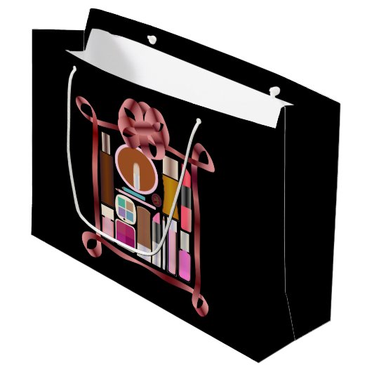 Kosmetisches Set Große Geschenktüte (Vorderseite Schrägansicht)