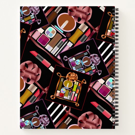 Kosmetisches Set Notizblock (Rückseite)