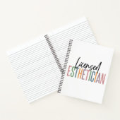 Kosmetologe Beautician Notizblock (Innenseite)