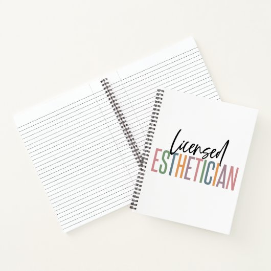 Kosmetologe Beautician Notizblock (Innenseite)