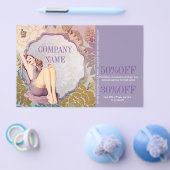 Kosmetologe Haar Make-Artist WELLNESS-CENTER Salon Flyer (Einzeln)