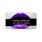 Kosmetologe Mailadresse Labels Adressaufkleber (Vorne)