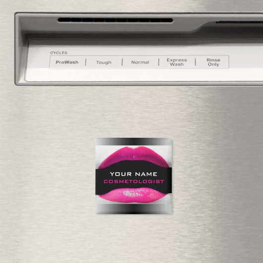 Kosmetologe Name Magnet (In Situ (Geschirrspüler))