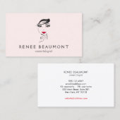 Kosmetologe Visitenkarte (Vorne/Hinten)