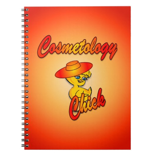 Kosmetologie Chick #5 Notizblock (Vorderseite)
