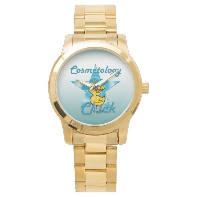 Kosmetologie Chick #7 Armbanduhr (Vorderseite)