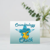 Kosmetologie Chick #7 Postkarte (Stehend Vorderseite)