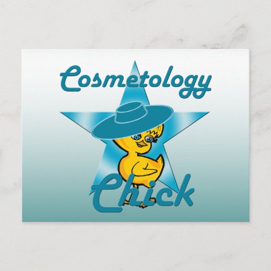 Kosmetologie Chick #7 Postkarte (Vorderseite)