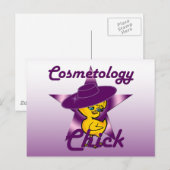 Kosmetologie Chick #9 Postkarte (Vorne/Hinten)