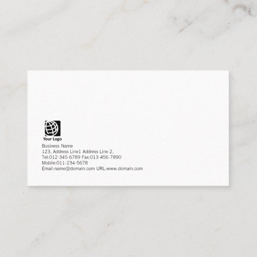 Kosmetologin Elegant Pastel Green Blume Wirbel Visitenkarte (Rückseite)