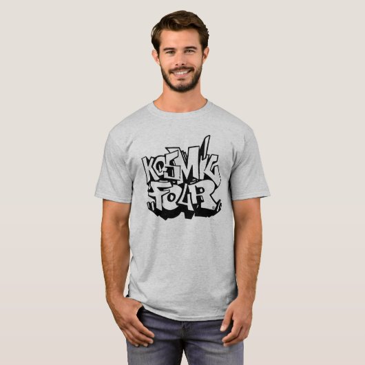 Kosmic 4 Graff Style Logo T - Shirt (Vorne ganz)
