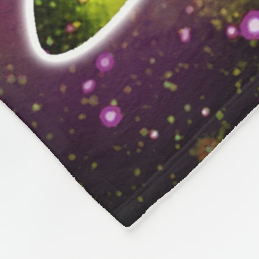 Kosmic Cat Sigma Fleecedecke (Ecke)